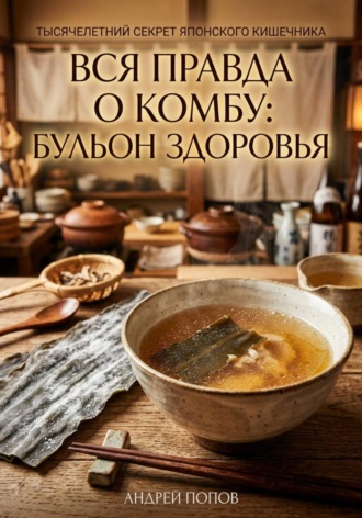 Обложка книги «Вся правда о комбу: бульон здоровья»