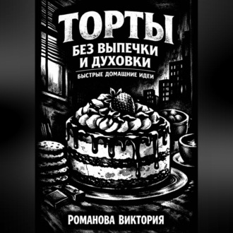 Обложка книги «Торты без выпечки и духовки: быстрые домашние идеи»