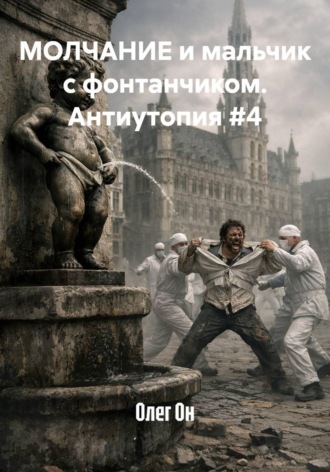 Обложка книги «МОЛЧАНИЕ и мальчик с фонтанчиком. Антиутопия #4»
