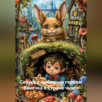 Обложка книги «Сказка с любимым героем Ванечка в Стране чудес»
