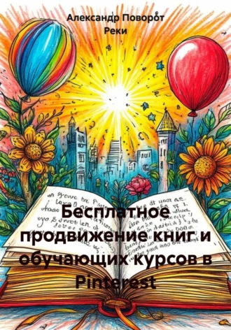 Обложка книги «Бесплатное продвижение книг и обучающих курсов в Pinterest»