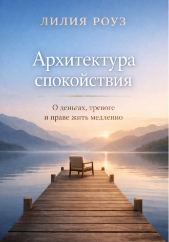 Обложка книги «Архитектура спокойствия.О деньгах, тревоге и праве жить медленно»