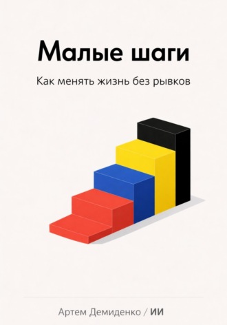 Обложка книги «Малые шаги: Как менять жизнь без рывков»