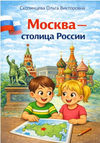 Обложка книги «Москва - столица России»