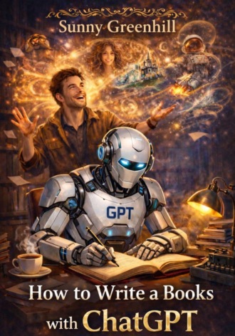 Обложка книги «How to Write a Books with ChatGPT»