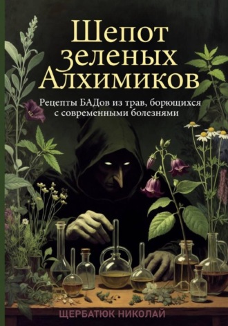 Обложка книги «Шепот Зеленых Алхимиков: Рецепты БАДов из трав, борющихся с современными болезнями»