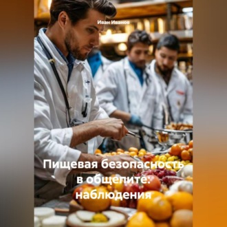 Обложка книги «Пищевая безопасность в общепите: наблюдения.»
