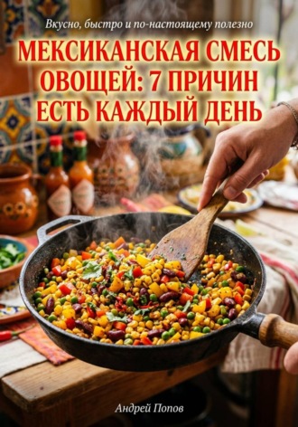 Обложка книги «Мексиканская смесь овощей: 7 причин есть каждый день»