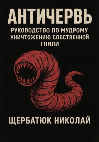 Обложка книги «Античервь: Руководство по Мудрому Уничтожению Собственной Гнили»