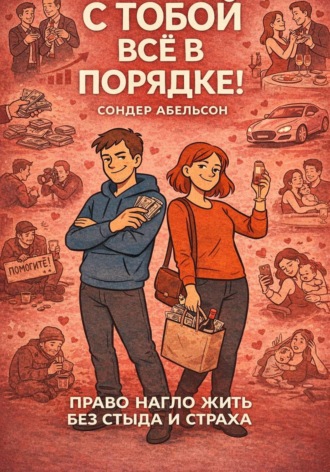 Обложка книги «С ТОБОЙ ВСЁ В ПОРЯДКЕ! Право нагло жить без стыда и страха»