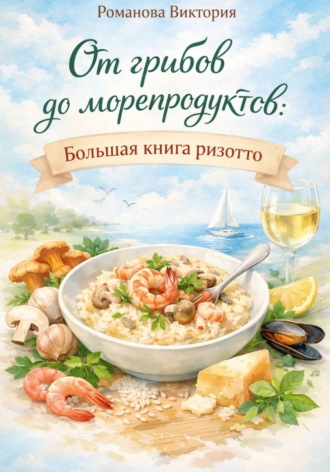 Обложка книги «От грибов до морепродуктов: большая книга ризотто»