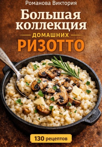Обложка книги «Большая коллекция домашних ризотто»
