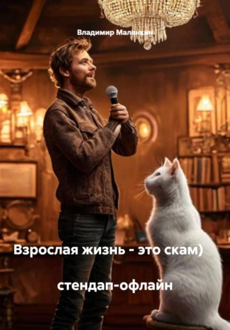 Обложка книги «Взрослая жизнь - это скам. Стендап-офлайн»