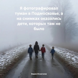 Обложка книги «Я фотографировал туман в Подмосковье, а на снимках оказались дети, которых там не было»
