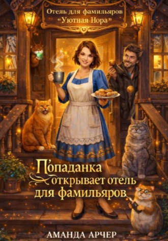 Обложка книги «Попаданка открывает отель для фамильяров»