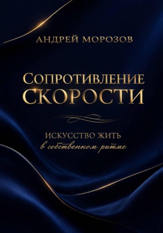Обложка книги «Сопротивление скорости: искусство жить в собственном ритме»