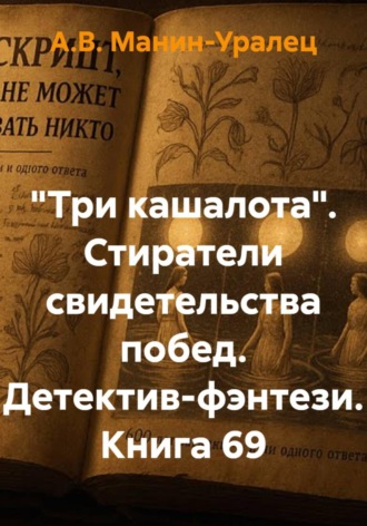 Обложка книги ««Три кашалота». Стиратели свидетельства побед. Детектив-фэнтези. Книга 69»