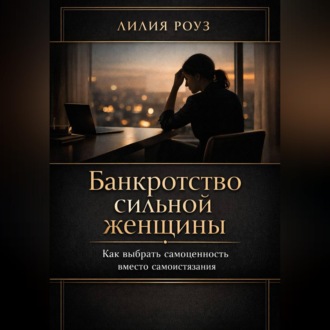 Обложка книги «Банкротство сильной женщины.Как выбрать самоценность вместо самоистязания»