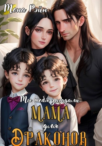 Обложка книги «Мама для драконов. Мы тебя загадали»