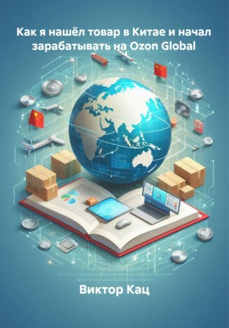 Обложка книги «Как я нашёл товар в Китае и начал зарабатывать на Ozon Global»