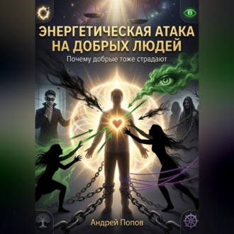Обложка книги «Энергетическая атака на добрых людей (почему тоже страдают)»