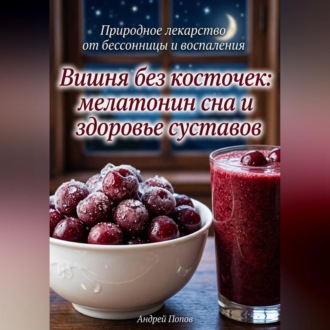 Обложка книги «Вишня без косточек: мелатонин сна и здоровье суставов»