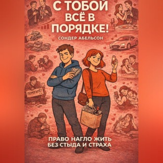 Обложка книги «С ТОБОЙ ВСЁ В ПОРЯДКЕ! Право нагло жить без стыда и страха»