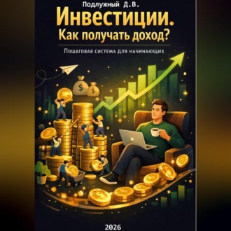 Обложка книги «Инвестиции. Как получать доход? Пошаговая система для начинающих»