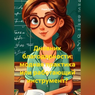 Обложка книги «Дневник благодарности: модная практика или работающий инструмент?»