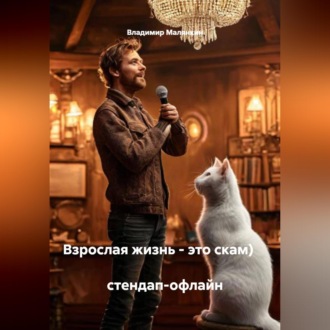 Обложка книги «Взрослая жизнь - это скам) стендап-офлайн»