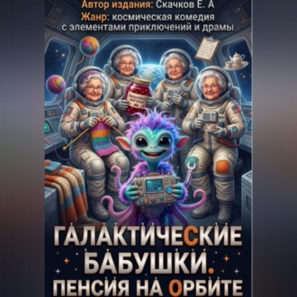 Обложка книги «Галактические бабушки. Пенсия на орбите»