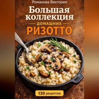 Обложка книги «Большая коллекция домашних ризотто»