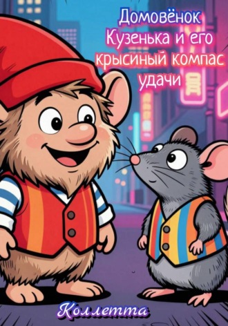 Обложка книги «Домовёнок Кузенька и его крысиный компас удачи»