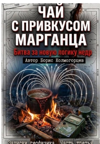 Обложка книги «Чай с привкусом марганца. Битва за новую логику недр. Записки геофизика. Часть третья»