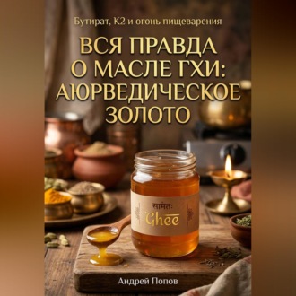 Обложка книги «Вся правда о масле гхи: аюрведическое золото»