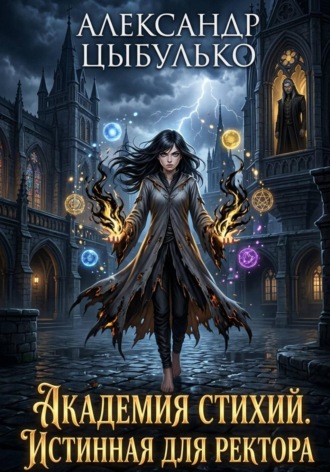 Обложка книги «Истинная для ректора»