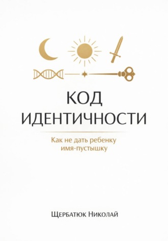 Обложка книги «Код идентичности: Как не дать ребенку имя-пустышку»