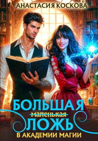 Обложка книги «Большая (маленькая) ложь в Академии магии»