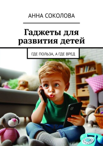 Обложка книги «Гаджеты для развития детей. Где польза, а где вред»