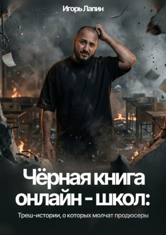 Обложка книги «Черная книга онлайн-школ. Треш-истории, о которых молчат продюсеры»