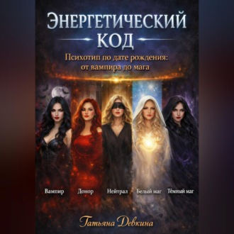 Обложка книги «Энергетический код. Психотип по дате рождения: от вампира до мага»