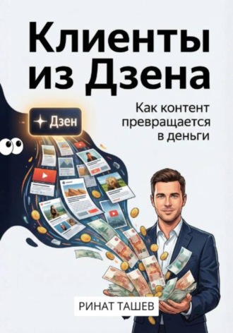 Обложка книги «Клиенты из Дзена. Как контент превращается в деньги»