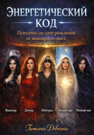 Обложка книги «Энергетический код. Психотип по дате рождения: от вампира до мага»