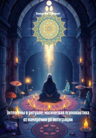 Обложка книги «Энтеогены в ритуале: магическая психонавтика от намерения до интеграции»