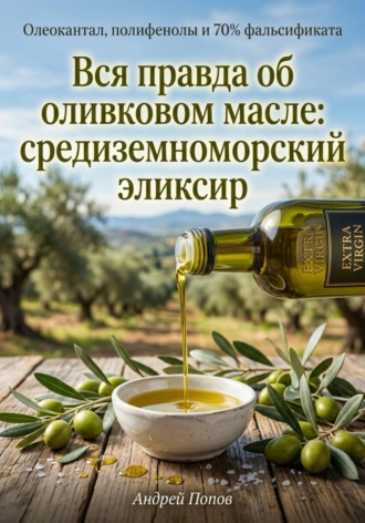 Обложка книги «Вся правда об оливковом масле: средиземноморский эликсир»