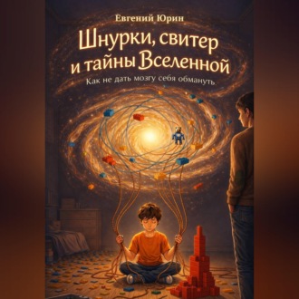 Обложка книги «Шнурки, свитер и тайны Вселенной. Как не дать мозгу себя обмануть.»