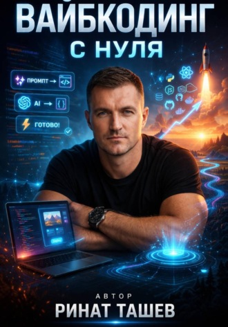 Обложка книги «Вайбкодинг с нуля»