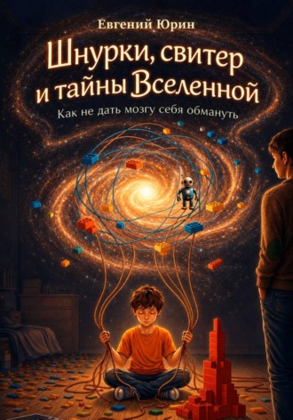 Обложка книги «Шнурки, свитер и тайны Вселенной. Как не дать мозгу себя обмануть»