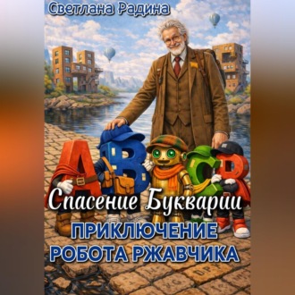 Обложка книги «Приключение робота Ржавчика. Спасение Букварии»