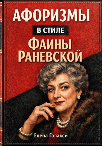 Обложка книги «Афоризмы в стиле Фаины Раневской»